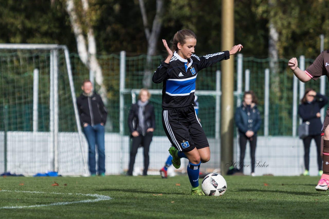 Bild 275 - B-Juniorinnen Hamburger SV - FC St.Pauli : Ergebnis: 1:2